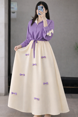 Bow Style shirt + Skirt