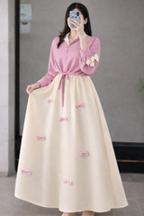 Bow Style shirt + Skirt