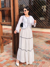 Black & White Combo Top & Skirt