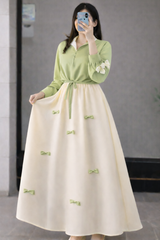 Bow Style shirt + Skirt