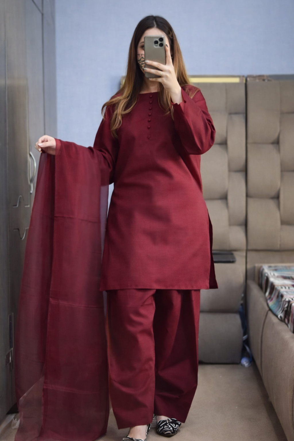 Premium Farshi 3 Piece Suit