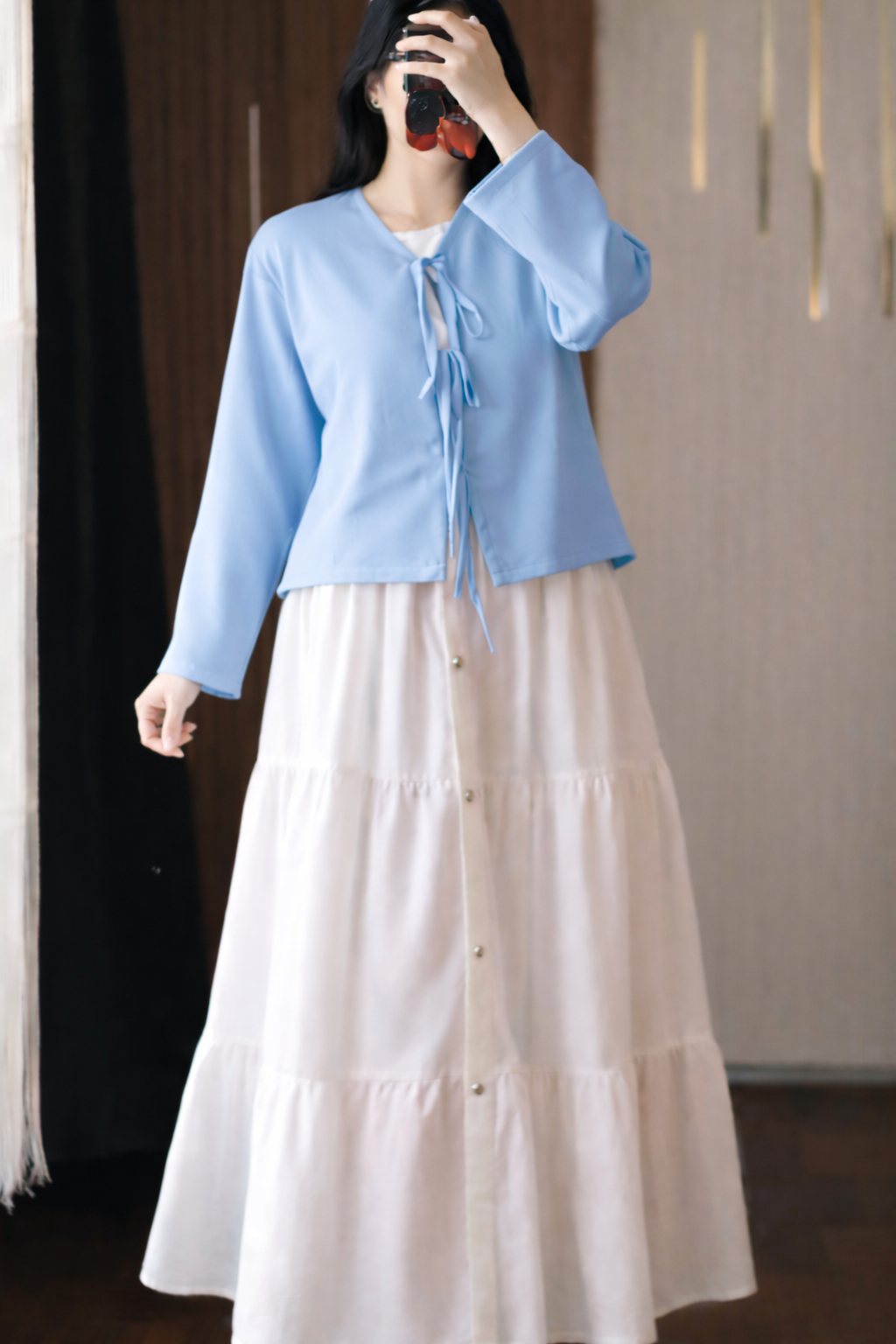 3 Doori style shirt + Skirt (with lining attached)
