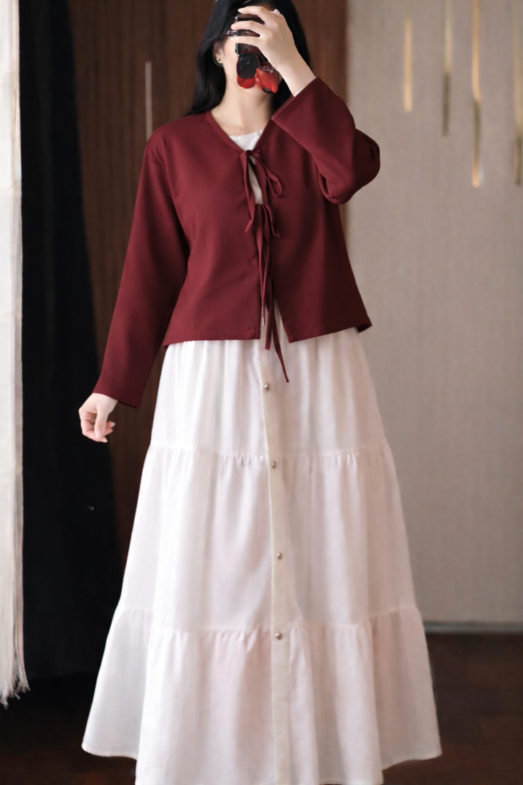 3 Doori style shirt + Skirt (with lining attached)