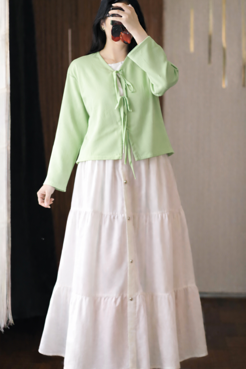 3 Doori style shirt + Skirt (with lining attached)