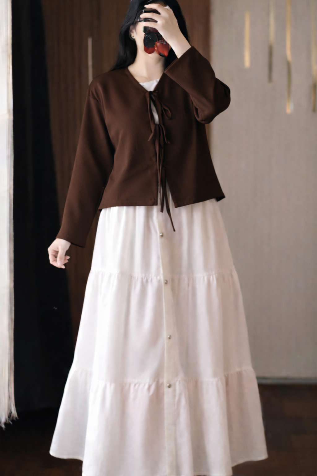 3 Doori style shirt + Skirt (with lining attached)